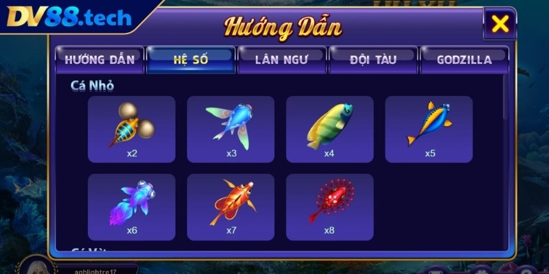 Nhiều loại sinh vật giá trị thưởng cao 